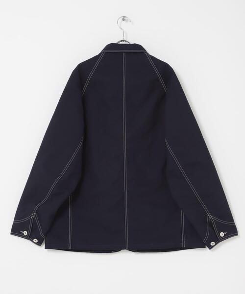 FORK&SPOON（フォークアンドスプーン）の「FORK&SPOON　PEダックカバーオール（カバーオール・メンズ・ネイビー/アイボリー・4/5）」の15枚目の写真