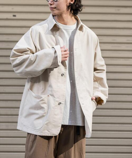 FORK&SPOON（フォークアンドスプーン）の「FORK&SPOON　PEダックカバーオール（カバーオール・メンズ・ネイビー/アイボリー・4/5）」の6枚目の写真