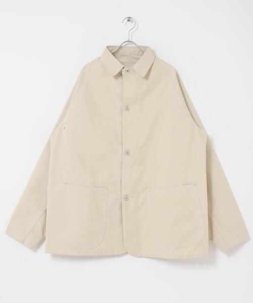 FORK&SPOON（フォークアンドスプーン）の「FORK&SPOON　PEダックカバーオール（カバーオール・メンズ・ネイビー/アイボリー・4/5）」の4枚目の写真