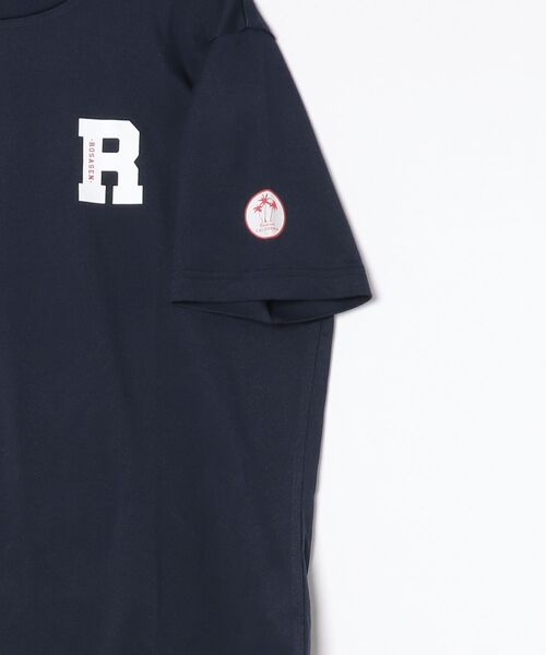 ROSASEN(ロサーセン)の「【Rosasen/GOLF】 ベアカノコ 半袖モックネック(ポロシャツ・メンズ・ホワイト/ネイビー/オレンジ・48/50/52)」の5枚目の写真
