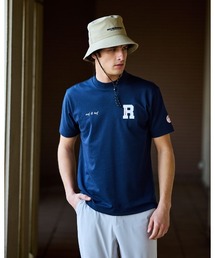 ROSASEN（ロサーセン）の「【Rosasen/GOLF】 ベアカノコ 半袖モックネック（ポロシャツ）」