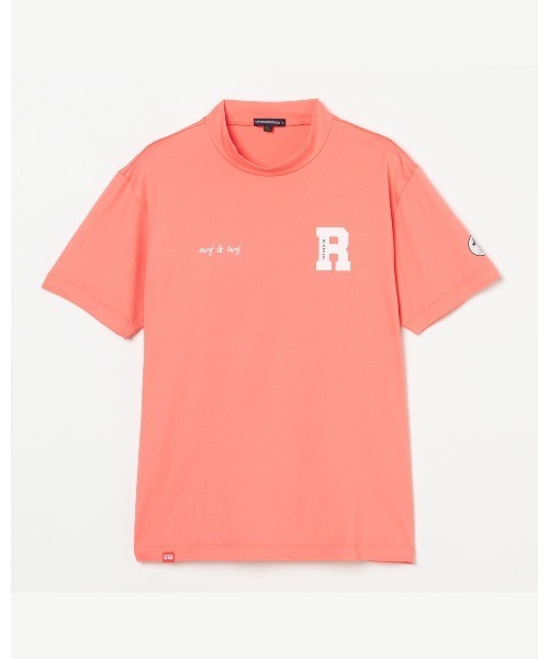 ROSASEN(ロサーセン)の「【Rosasen/GOLF】 ベアカノコ 半袖モックネック(ポロシャツ・メンズ・ホワイト/ネイビー/オレンジ・48/50/52)」の10枚目の写真
