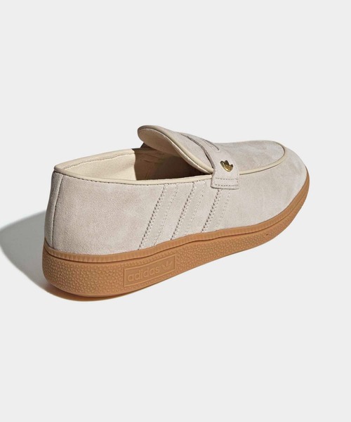 adidas（アディダス）の「HANDBALL SPEZIAL LOAFER / ハンドボール スペツィアル ローファー スニーカー / アディダスオリジナルス adidas Originals（スニーカー・レディース・ベージュ/ブラック/ホワイト・26.0cm/26.5cm/27.0cm/27.5cm/28.0cm/29.0cm/29.5cm/25.0cm/30.0cm/25.5cm/22.0cm/28.5cm/22.5cm/23.0cm/23.5cm/24.0cm/24.5cm/30.5cm/31cm）」の7枚目の写真
