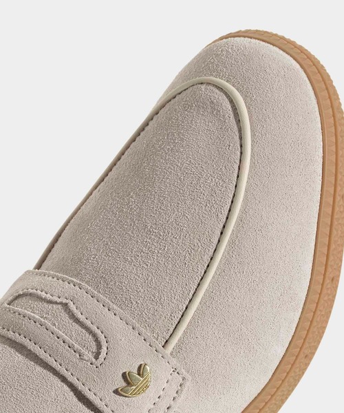 adidas（アディダス）の「HANDBALL SPEZIAL LOAFER / ハンドボール スペツィアル ローファー スニーカー / アディダスオリジナルス adidas Originals（スニーカー・レディース・ベージュ/ブラック/ホワイト・26.0cm/26.5cm/27.0cm/27.5cm/28.0cm/29.0cm/29.5cm/25.0cm/30.0cm/25.5cm/22.0cm/28.5cm/22.5cm/23.0cm/23.5cm/24.0cm/24.5cm/30.5cm/31cm）」の9枚目の写真