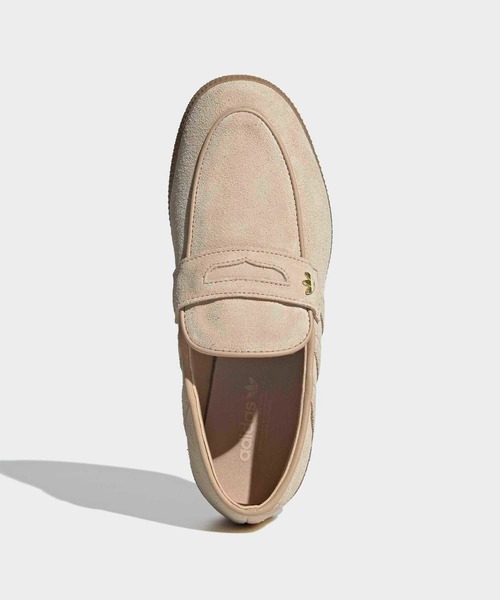 adidas（アディダス）の「HANDBALL SPEZIAL LOAFER / ハンドボール スペツィアル ローファー スニーカー / アディダスオリジナルス adidas Originals（スニーカー・レディース・ベージュ/ブラック/ホワイト・26.0cm/26.5cm/27.0cm/27.5cm/28.0cm/29.0cm/29.5cm/25.0cm/30.0cm/25.5cm/22.0cm/28.5cm/22.5cm/23.0cm/23.5cm/24.0cm/24.5cm/30.5cm/31cm）」の12枚目の写真