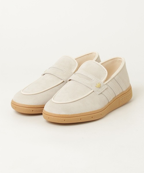 adidas（アディダス）の「HANDBALL SPEZIAL LOAFER / ハンドボール スペツィアル ローファー スニーカー / アディダスオリジナルス adidas Originals（スニーカー・レディース・ベージュ/ブラック/ホワイト・26.0cm/26.5cm/27.0cm/27.5cm/28.0cm/29.0cm/29.5cm/25.0cm/30.0cm/25.5cm/22.0cm/28.5cm/22.5cm/23.0cm/23.5cm/24.0cm/24.5cm/30.5cm/31cm）」の11枚目の写真