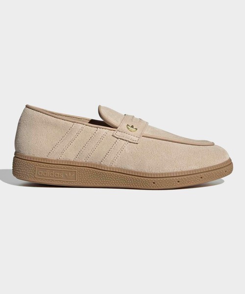 adidas（アディダス）の「HANDBALL SPEZIAL LOAFER / ハンドボール スペツィアル ローファー スニーカー / アディダスオリジナルス adidas Originals（スニーカー・レディース・ベージュ/ブラック/ホワイト・26.0cm/26.5cm/27.0cm/27.5cm/28.0cm/29.0cm/29.5cm/25.0cm/30.0cm/25.5cm/22.0cm/28.5cm/22.5cm/23.0cm/23.5cm/24.0cm/24.5cm/30.5cm/31cm）」の5枚目の写真
