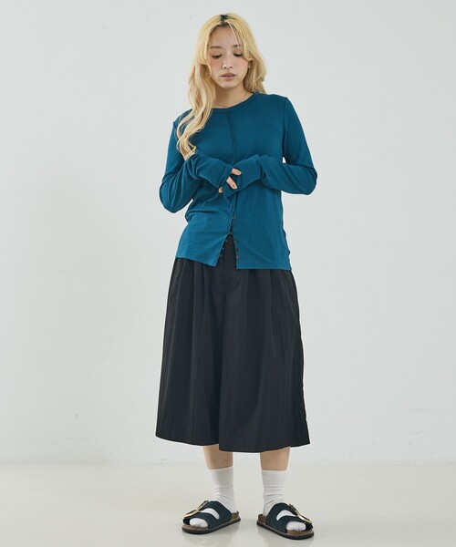 NOMINE(ノミネ)の「バミューダパンツ(その他パンツ・レディース・ホワイト/ブラック・フリー)」の17枚目の写真