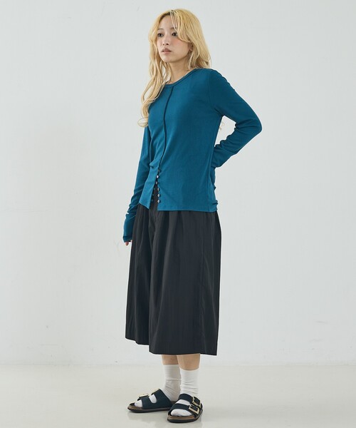 NOMINE(ノミネ)の「バミューダパンツ(その他パンツ・レディース・ホワイト/ブラック・フリー)」の18枚目の写真