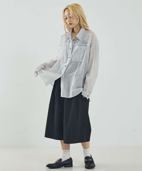 NOMINE(ノミネ)の「バミューダパンツ(その他パンツ・レディース・ホワイト/ブラック・フリー)」の22枚目の写真
