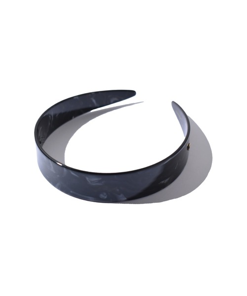 IRIS47（イリスフォーセブン）の「【IRIS 47】veronique head band/ヴェロニク ヘッドバンド べっ甲柄（カチューシャ・レディース・ブラック/ブラウン・FREE）」の2枚目の写真