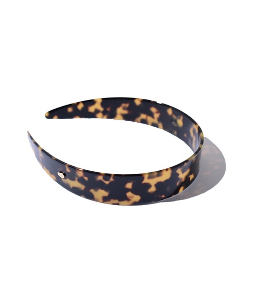 IRIS47（イリスフォーセブン）の「【IRIS 47】veronique head band/ヴェロニク ヘッドバンド べっ甲柄（カチューシャ・レディース・ブラック/ブラウン・FREE）」の5枚目の写真