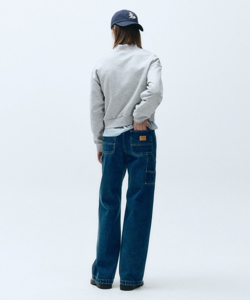 MARITHE + FRANCOIS GIRBAUD（マリテフランソワジルボー）の「W CARPENTER DENIM PANTS（デニムパンツ・レディース・ベージュ/ブルー・27inch/28inch/26inch/25inch）」の5枚目の写真
