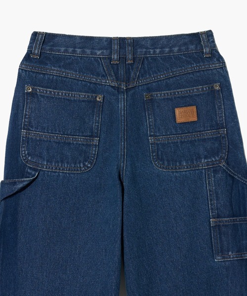 MARITHE + FRANCOIS GIRBAUD（マリテフランソワジルボー）の「W CARPENTER DENIM PANTS（デニムパンツ・レディース・ベージュ/ブルー・27inch/28inch/26inch/25inch）」の12枚目の写真
