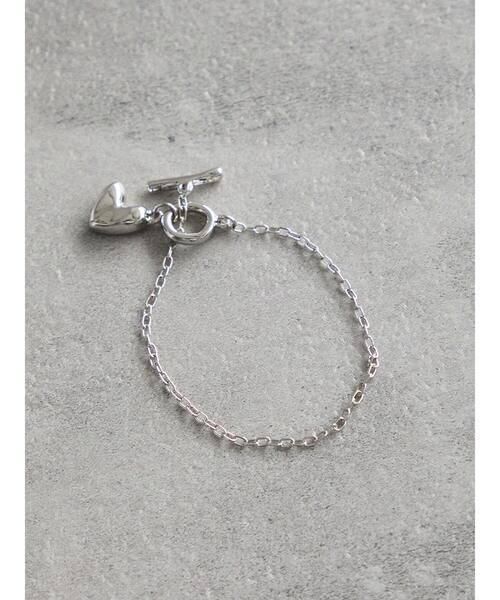 Te chichi（テチチ）の「ハートブレスレット（ブレスレット・レディース・シルバー/ゴールド・F）」の2枚目の写真