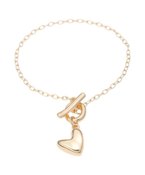 Te chichi（テチチ）の「ハートブレスレット（ブレスレット・レディース・シルバー/ゴールド・F）」の3枚目の写真