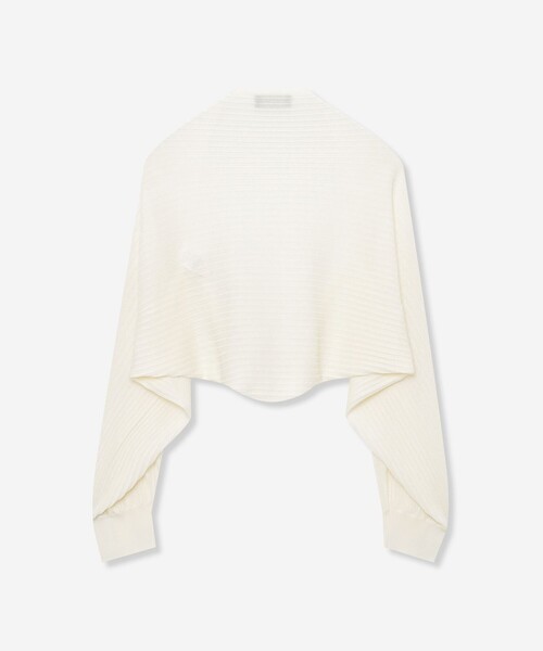 MACKINTOSH LONDON(マッキントッシュ ロンドン)の「【婦人画報4月号掲載】マーガレットボレロ(カーディガン/ボレロ・レディース・ブラック/ホワイト系その他・FREE)」の8枚目の写真