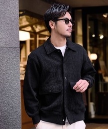 BENUSTA（ベヌスタ）の「『BENUSTA/ベヌスタ』ポケット飾りボタンブルゾン【Y】【CN】（ブルゾン）」