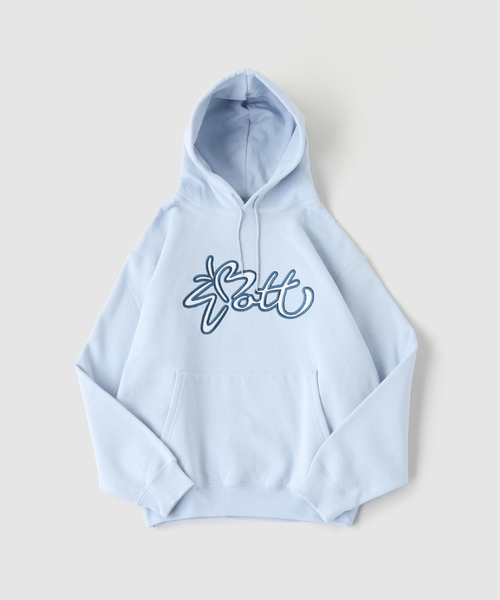 BOTT(ボット)の「BoTT / ボット Botterfly Hoodie(パーカー・メンズ・ブラウン/ライトブルー・X-LARGE/LARGE/MEDIUM)」の2枚目の写真