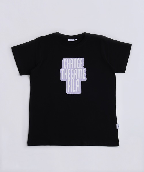 FILA(フィラ)の「FILA / フィラ 半袖プリントT レディース(Tシャツ/カットソー・レディース・ホワイト/ピンク/ホワイト系その他/ラベンダー/ブラック/ネイビー系・M/L)」の18枚目の写真