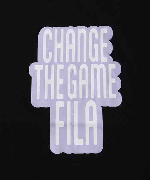 FILA(フィラ)の「FILA / フィラ 半袖プリントT レディース(Tシャツ/カットソー・レディース・ホワイト/ピンク/ホワイト系その他/ラベンダー/ブラック/ネイビー系・M/L)」の20枚目の写真
