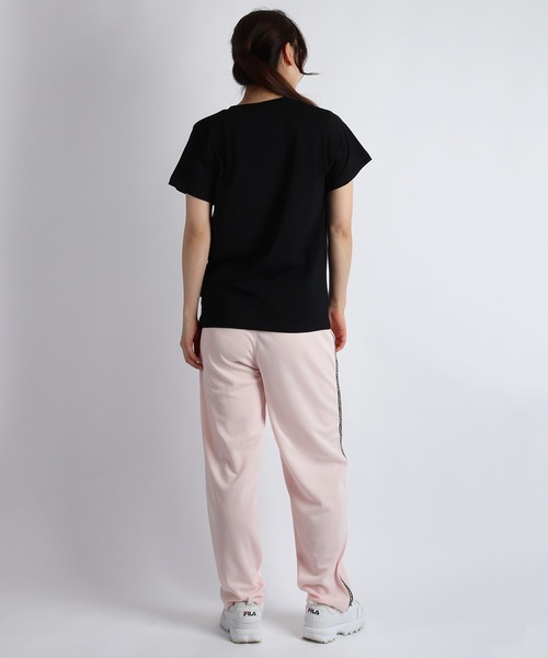 FILA(フィラ)の「FILA / フィラ 半袖プリントT レディース(Tシャツ/カットソー・レディース・ホワイト/ピンク/ホワイト系その他/ラベンダー/ブラック/ネイビー系・M/L)」の16枚目の写真