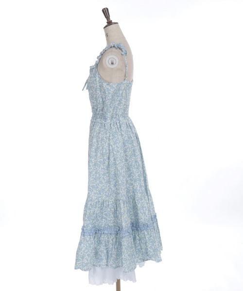 axes femme（アクシーズファム）の「フリル×コットンレースワンピース（ワンピース・レディース・クリーム/ホワイト/グリーン・FREE）」の17枚目の写真