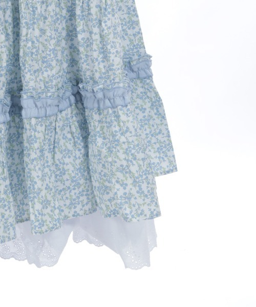 axes femme（アクシーズファム）の「フリル×コットンレースワンピース（ワンピース・レディース・クリーム/ホワイト/グリーン・FREE）」の20枚目の写真