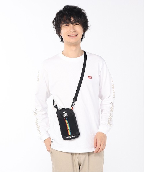 CHUMS（チャムス）の「【CHUMS/チャムス】 Spring Dale Mini Shoulder Bag（ショルダーバッグ・レディース・ブラック系その他/ブラック×ホワイト・FREE）」の2枚目の写真