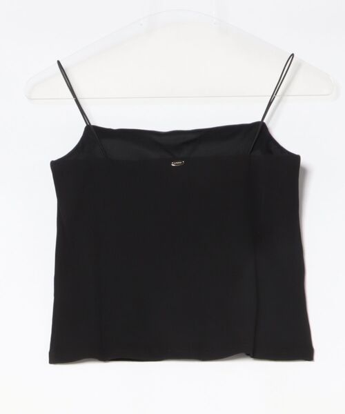 LUDICRUM(ルーディクルム)の「Rib cut camisole(キャミソール・レディース・クリーム/オフホワイト/ブラック・M/S)」の13枚目の写真