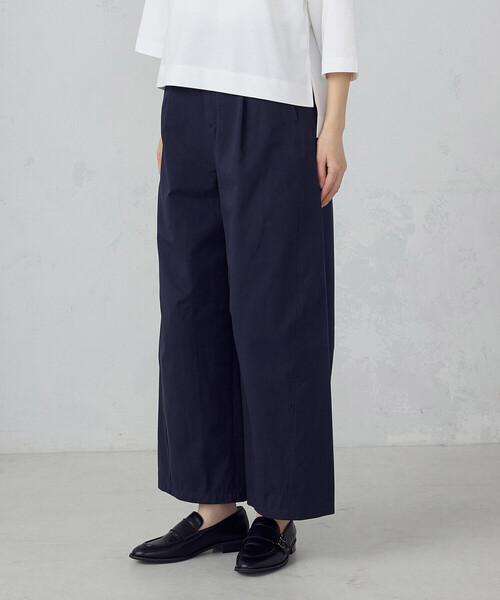 COMME CA ISM(コムサイズム)の「バレルレッグ パンツ(その他パンツ・レディース・ベージュ/ネイビー・LARGE/MEDIUM)」の8枚目の写真