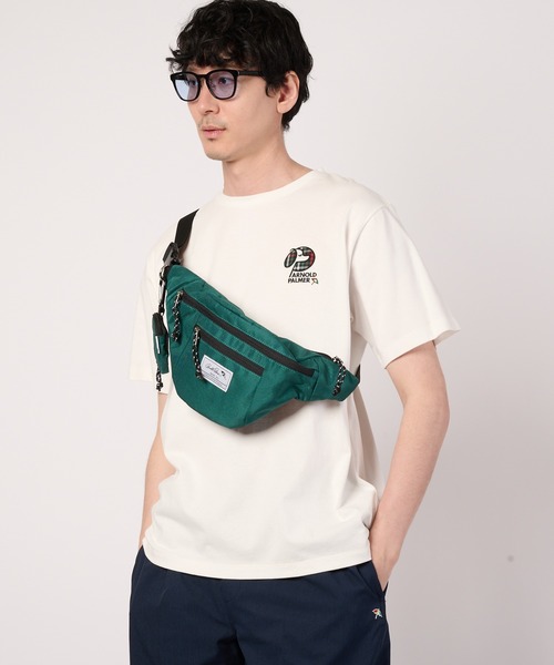 Arnold Palmer(アーノルドパーマー)の「ドッグモチーフ シェア Tシャツ(Tシャツ/カットソー・レディース・ホワイト/ダークブルー・XS/S/M/L/LL)」の7枚目の写真