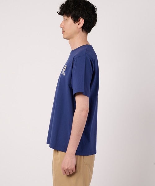 Arnold Palmer(アーノルドパーマー)の「ドッグモチーフ シェア Tシャツ(Tシャツ/カットソー・レディース・ホワイト/ダークブルー・XS/S/M/L/LL)」の14枚目の写真