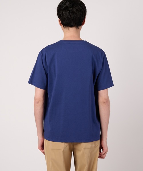 Arnold Palmer(アーノルドパーマー)の「ドッグモチーフ シェア Tシャツ(Tシャツ/カットソー・レディース・ホワイト/ダークブルー・XS/S/M/L/LL)」の15枚目の写真