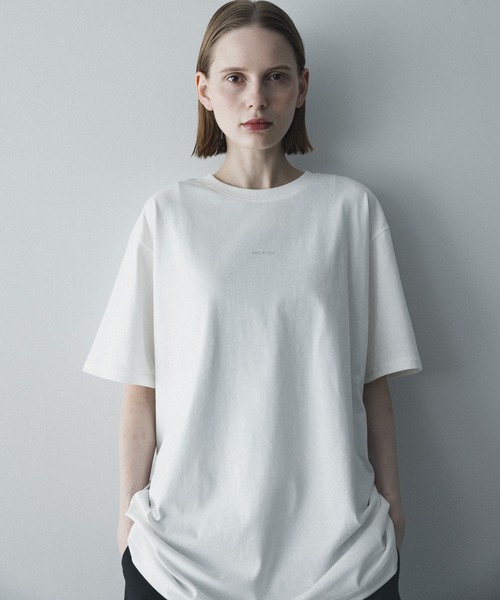 remer(リメール)の「クルーネックロゴT / crew neck logo Tee(Tシャツ/カットソー・メンズ・ブラック/ホワイト・X-SMALL/LARGE/MEDIUM/SMALL)」の7枚目の写真