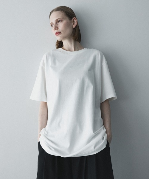 remer(リメール)の「クルーネックロゴT / crew neck logo Tee(Tシャツ/カットソー・メンズ・ブラック/ホワイト・X-SMALL/LARGE/MEDIUM/SMALL)」の8枚目の写真