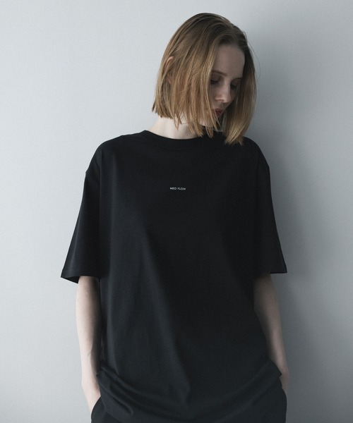 remer(リメール)の「クルーネックロゴT / crew neck logo Tee(Tシャツ/カットソー・メンズ・ブラック/ホワイト・X-SMALL/LARGE/MEDIUM/SMALL)」の13枚目の写真