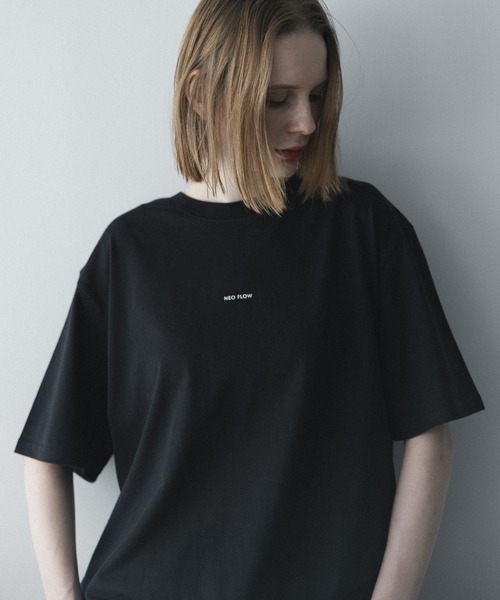 remer(リメール)の「クルーネックロゴT / crew neck logo Tee(Tシャツ/カットソー・メンズ・ブラック/ホワイト・X-SMALL/LARGE/MEDIUM/SMALL)」の14枚目の写真