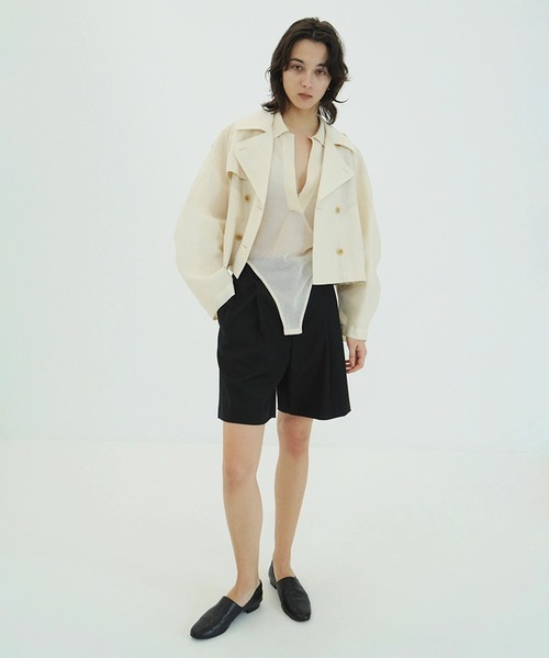 CLANE（クラネ）の「SKIPPER KNIT BODYSUITS（ニット/セーター・レディース・ブラウン/アイボリー/ブラック・1）」の11枚目の写真