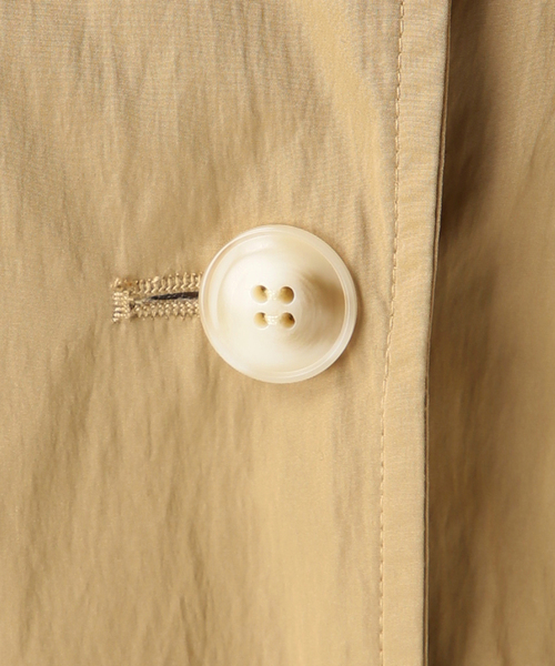 JOURNAL STANDARD relume(ジャーナルスタンダード レリューム)の「ヴィンテージクロストレンチコート(トレンチコート・レディース・ブルー/ベージュ/ホワイト・FREE)」の4枚目の写真