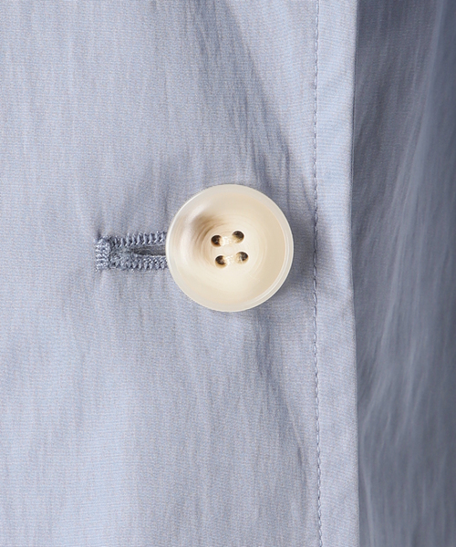 JOURNAL STANDARD relume(ジャーナルスタンダード レリューム)の「ヴィンテージクロストレンチコート(トレンチコート・レディース・ブルー/ベージュ/ホワイト・FREE)」の8枚目の写真