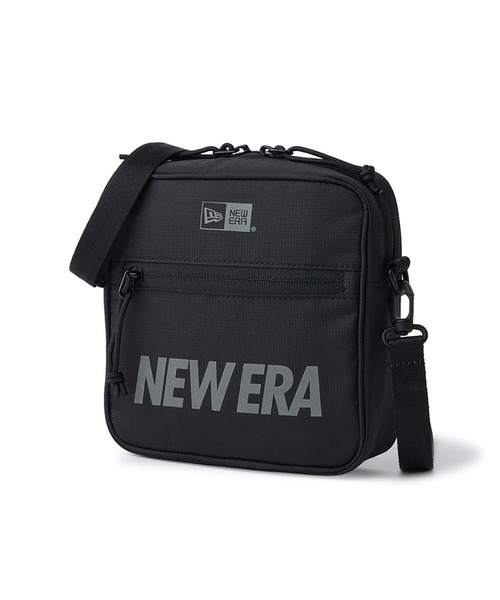 NEW ERA(ニューエラ)の「NEWERA-SQUARE SHOULDER POUCH(ショルダーバッグ・メンズ・ピンク/ホワイト/ブラック系2/ブラック・FREE)」の3枚目の写真