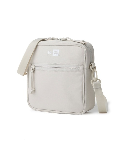 NEW ERA(ニューエラ)の「NEWERA-SQUARE SHOULDER POUCH(ショルダーバッグ・メンズ・ピンク/ホワイト/ブラック系2/ブラック・FREE)」の1枚目の写真