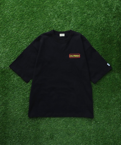 The Endless Summer（エンドレスサマー）の「TES GOOD TIMES EMB BIG T-SHIRT / ビッグシルエットTシャツ（Tシャツ/カットソー・メンズ・グレー/ブラック/ホワイト・SMALL/MEDIUM/LARGE/X-LARGE）」の4枚目の写真