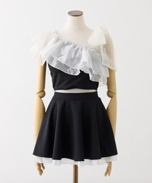 one after another NICE CLAUP | swimwear/肩リボンワンショルダー/3点セット(水着)