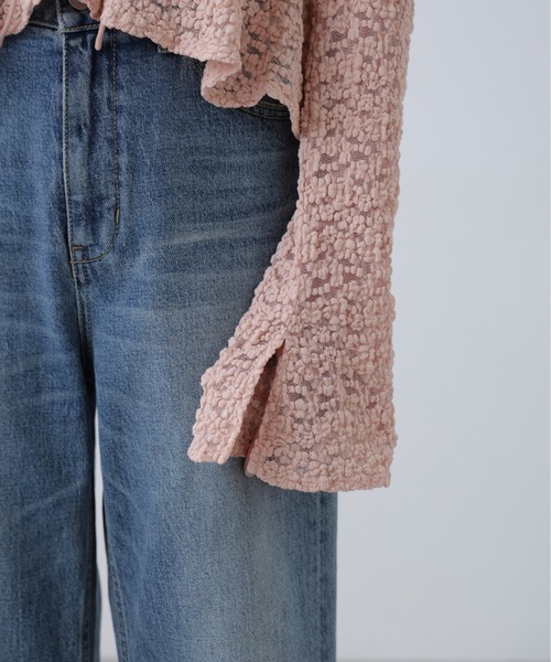 FREE'S MART(フリーズマート)の「◆前開きレースブラウス(シャツ/ブラウス・レディース・ブラック/ピンク/ホワイト・FREE)」の14枚目の写真