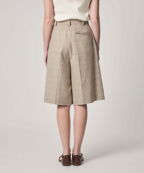 Steven Alan（スティーブンアラン）の「＜Steven Alan＞チェック ショート パンツ（その他パンツ・レディース・ベージュ・L/S/M）」の6枚目の写真