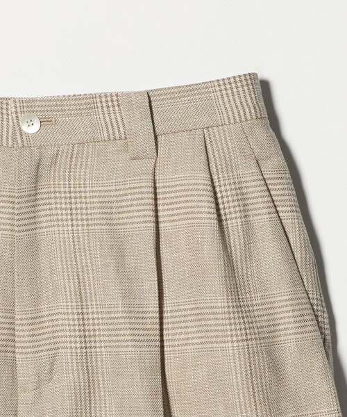 Steven Alan（スティーブンアラン）の「＜Steven Alan＞チェック ショート パンツ（その他パンツ・レディース・ベージュ・L/S/M）」の9枚目の写真