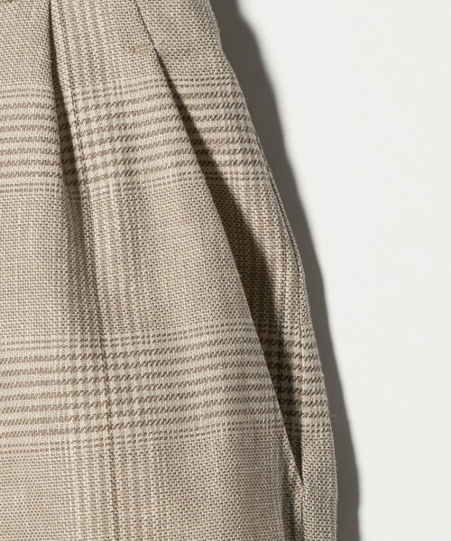 Steven Alan（スティーブンアラン）の「＜Steven Alan＞チェック ショート パンツ（その他パンツ・レディース・ベージュ・L/S/M）」の10枚目の写真