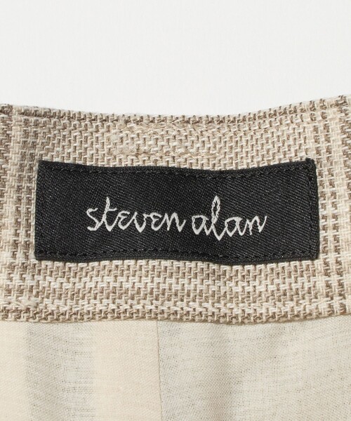 Steven Alan（スティーブンアラン）の「＜Steven Alan＞チェック ショート パンツ（その他パンツ・レディース・ベージュ・L/S/M）」の15枚目の写真